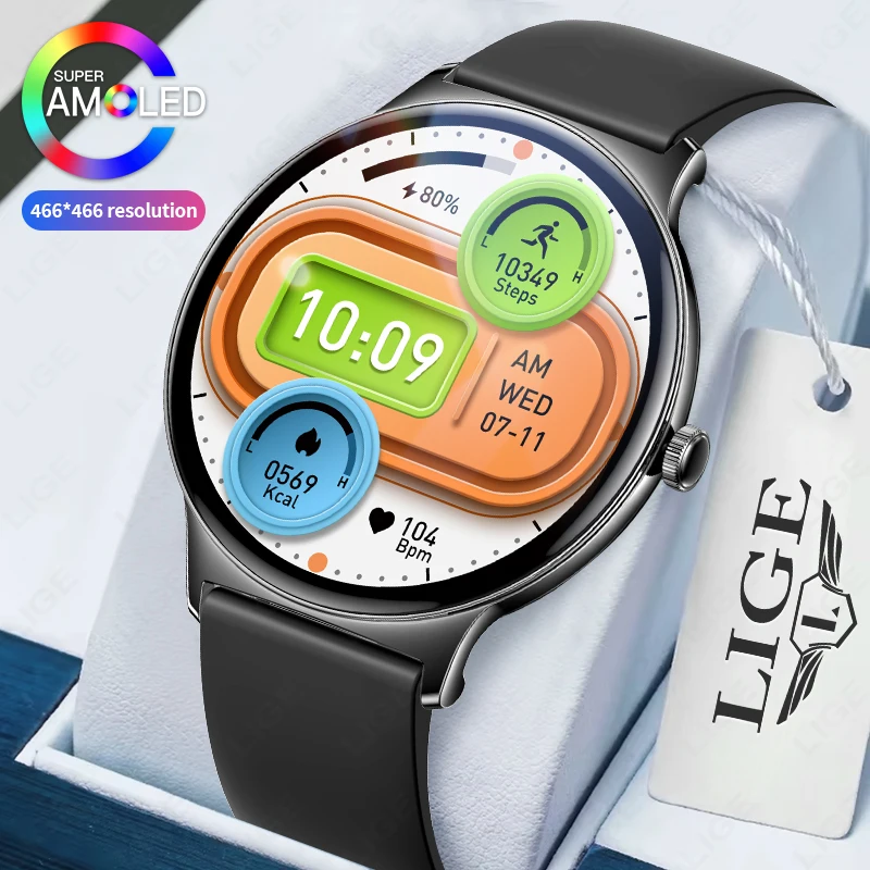 2026 New Smart Watch For Women Gift 1.43 Inch Full Touch Screen Sports Fitness Watches Bluetooth Calls Digital Smartwatch Ladies