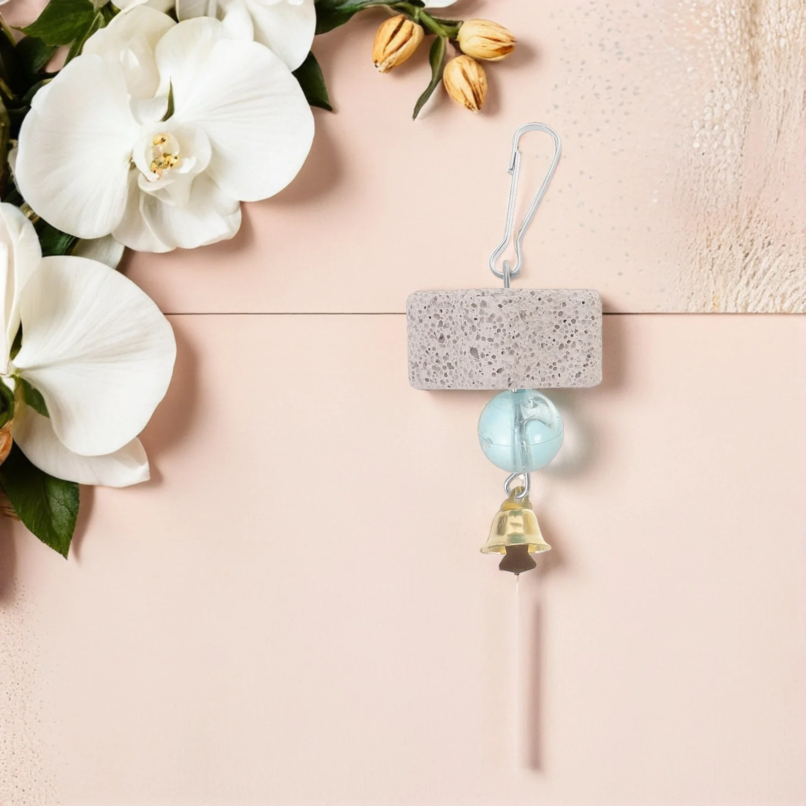 10 قطعة حجر الهامستر المولي شينشيلا مطحنة الأسنان زهرة شكل الحيوانات الأليفة الصغيرة صحة الأسنان سهلة التركيب كتلة طحن الأسنان #1