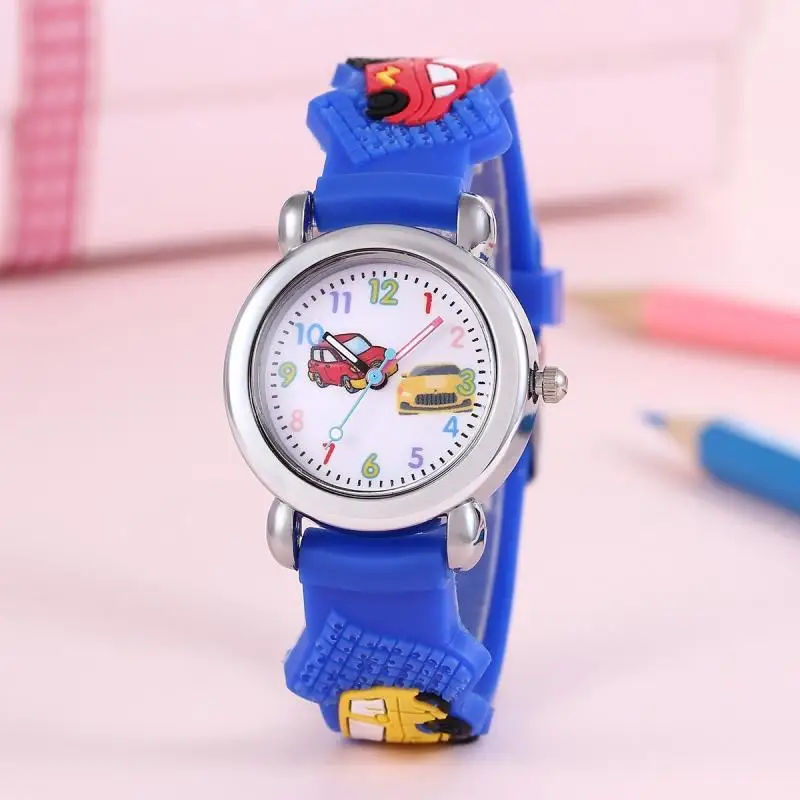 Crianças Cartoon Kicks Watch, Estudantes Quartz Watches, Presente Kids, Moda, Colorido, Adolescente, Venda Quente