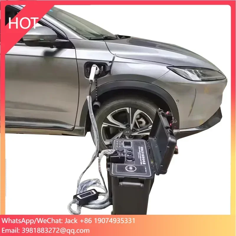 New 4kW 32A Portable EV Charger Station 4kWh Emergency Power Bank With Battery Multifunctional Car Charger