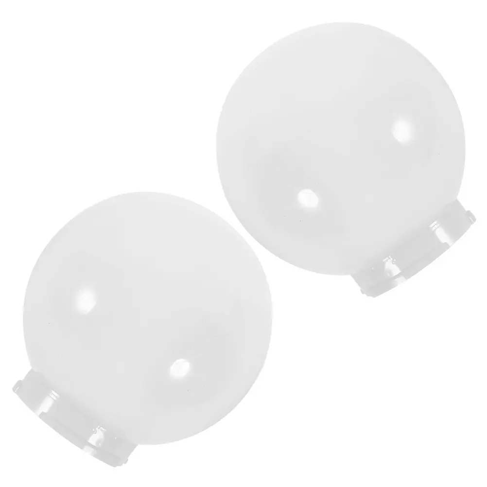 

2 шт. Современные акриловые сферические плафоны для уличных светильников, декоративные защитные накладки для сада и двора