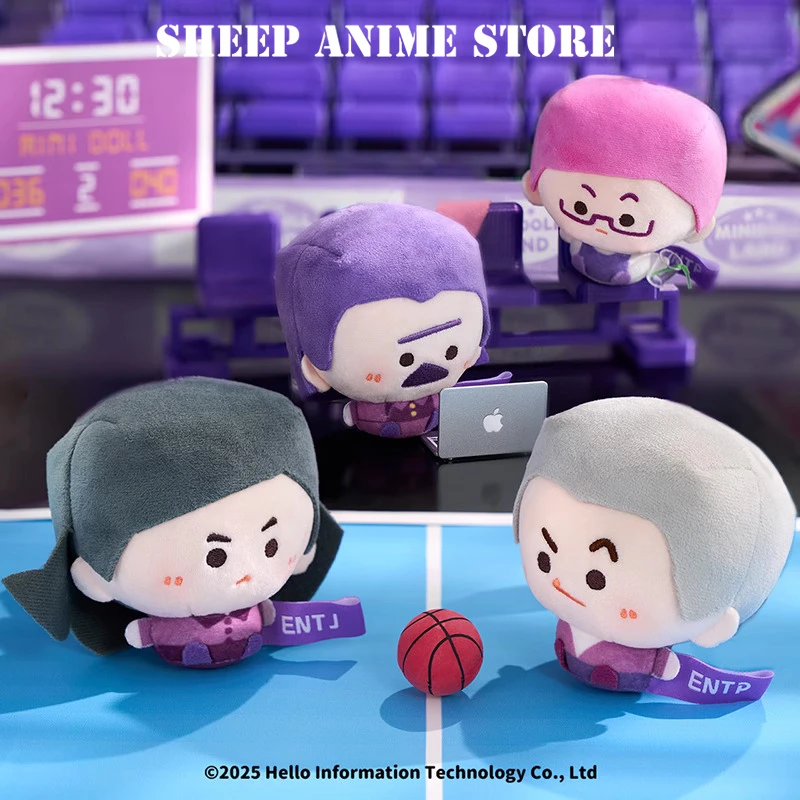 الأصلي Mbti ألعاب من القطيفة صغيرة الرجال والنساء أفخم دمية قلادة جالبة للحظ أنماط ملونة 16 نوع شخصية المفاتيح هدية عيد ميلاد #2