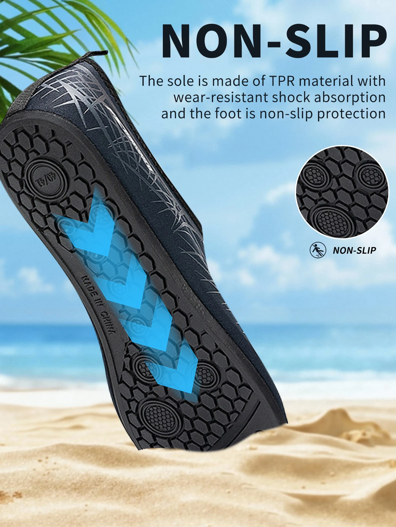 Männer Frauen Tauchen Schuhe Strand Schwimmen Wasser Sport Sneaker Fitness Tanz Schwimmen Surfen Schnorcheln Schuh – Detail 9