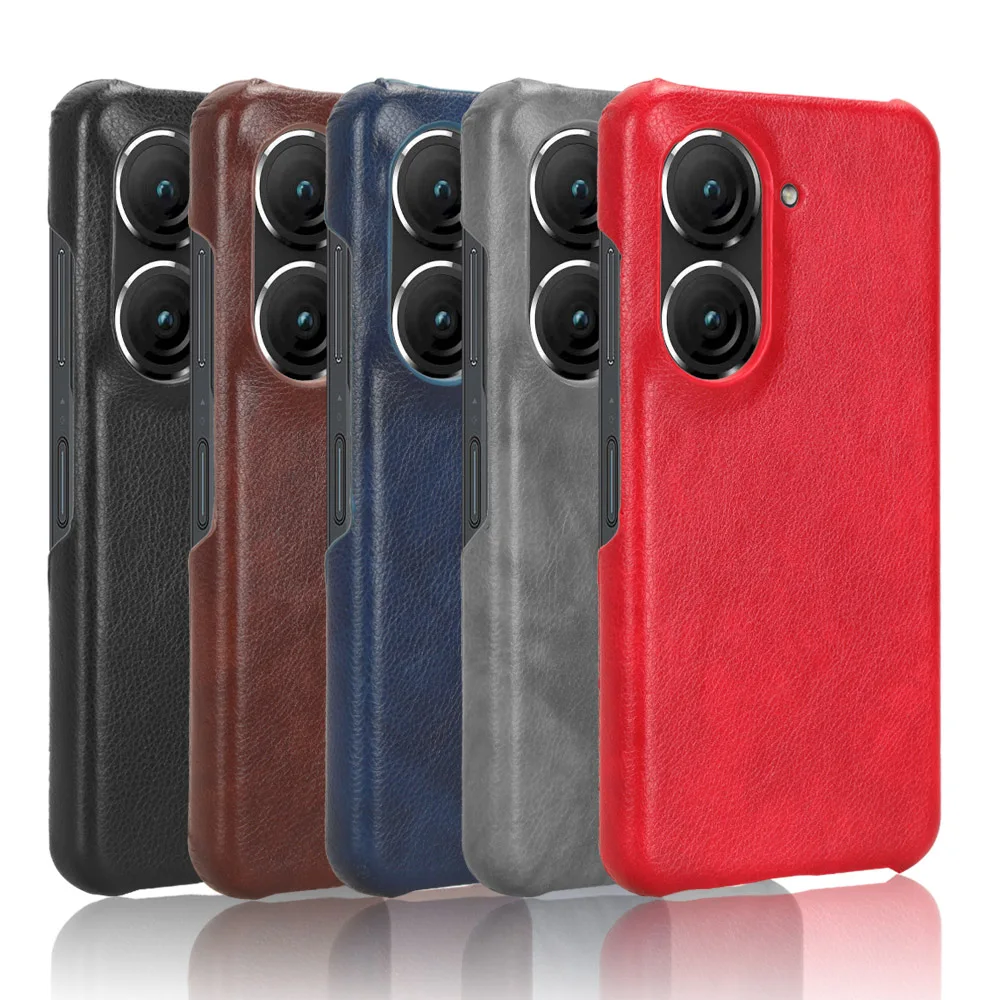 Case For Zenfone 10 10Z 9 Premium PU Leather Shockproof Cover For Asus Zenfone9 AI2202-1A006EU Couqe Funda