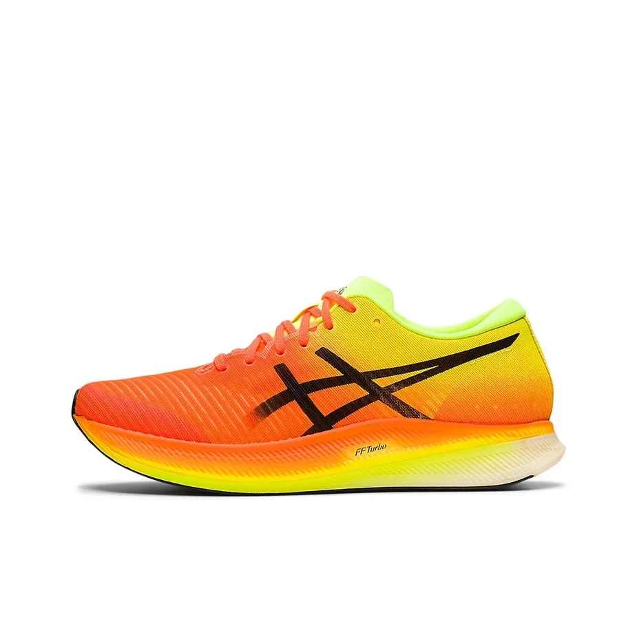 ASICS Metaspeed Edge Running Shoes Unisex Low Top Yellow/Black 1012B258-800