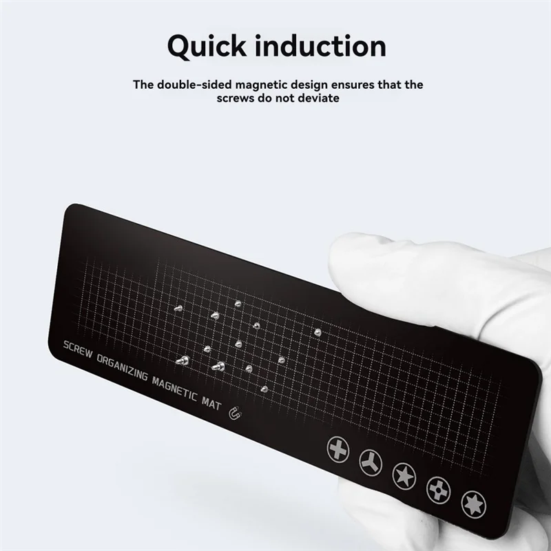 【NEW】Screw Soft Magnetic Pad Tweezers Tool For Mobile Phone, Computer And Tablet Repair Screw Storage Pad Tool