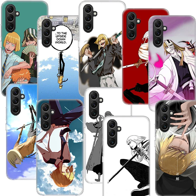 표백제 신지 히라코 전화 케이스 삼성 S25 울트라 S24 FE 갤럭시 A70 A50 A40 A30 A20S A20E M30S M32 M21 J8 J6 J4 M52 M51 A90 A80