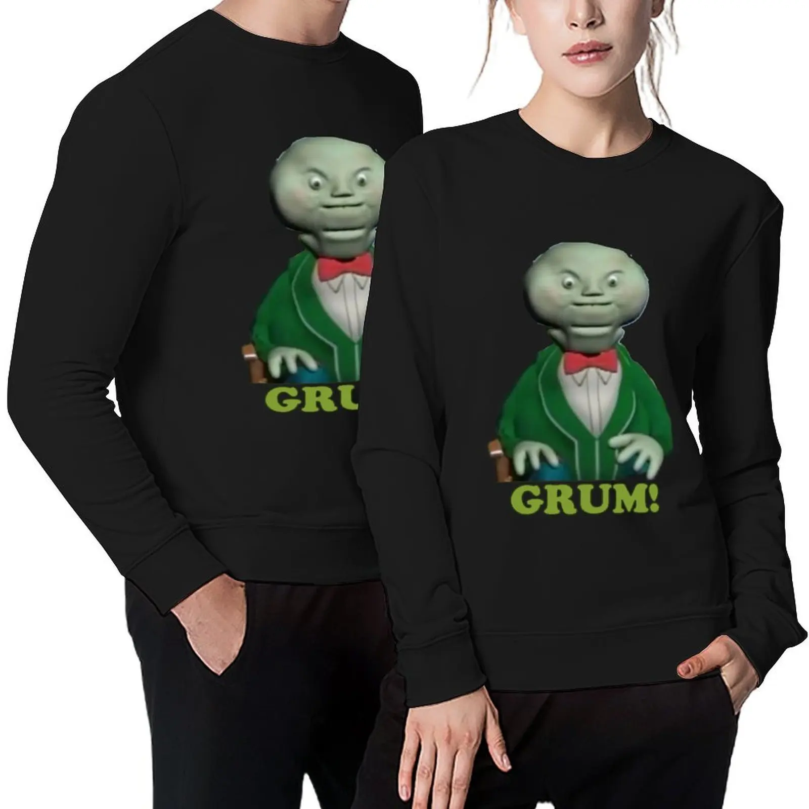 

It_amp_s Grum! from the Pillgrums tim_amp_amp_eric Pullover autumn tracksuit korean autumn clothes korean clothes men sweatshirt