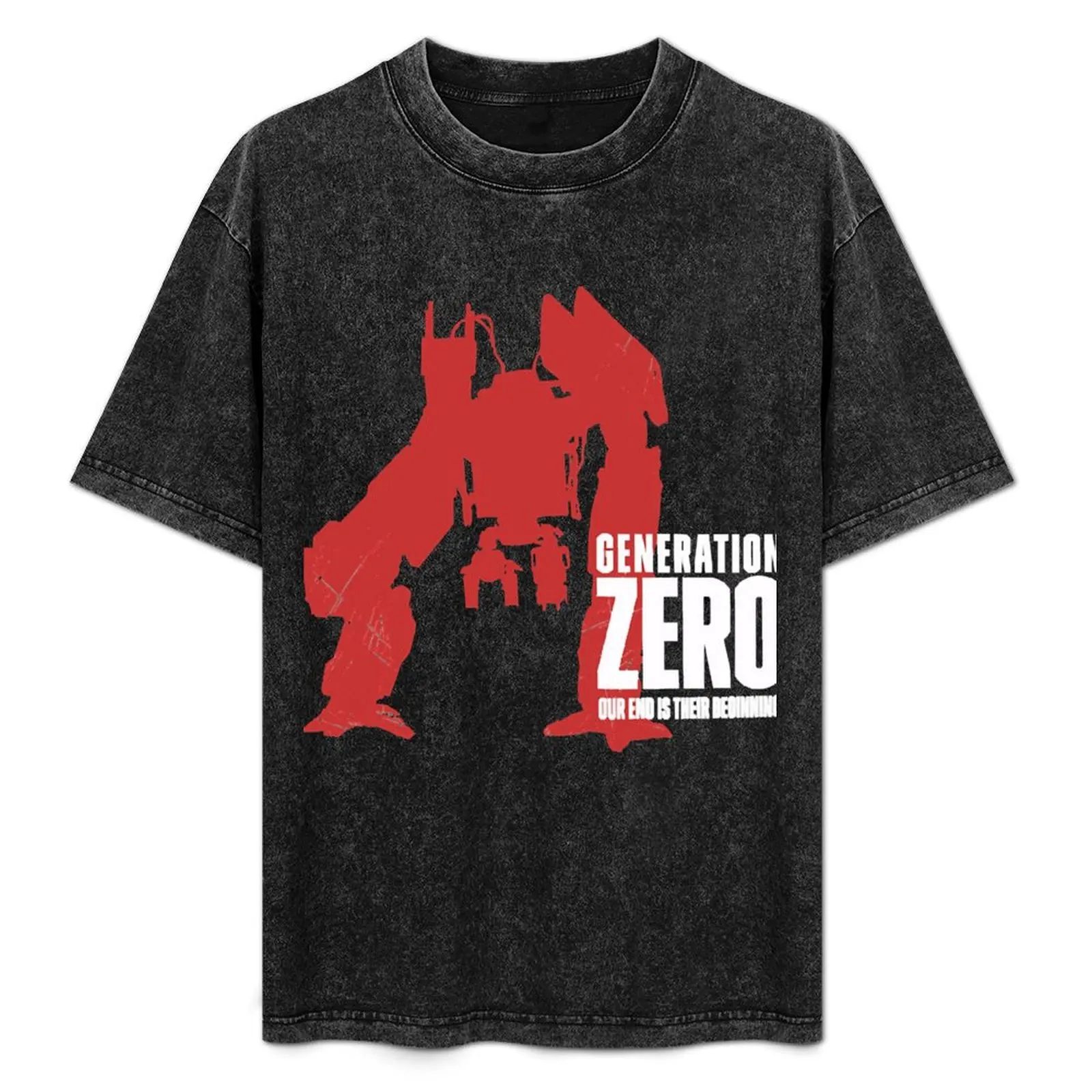 

Generation Zero Classic T-Shirt Trendy Print Short Sleeve T-Shirt