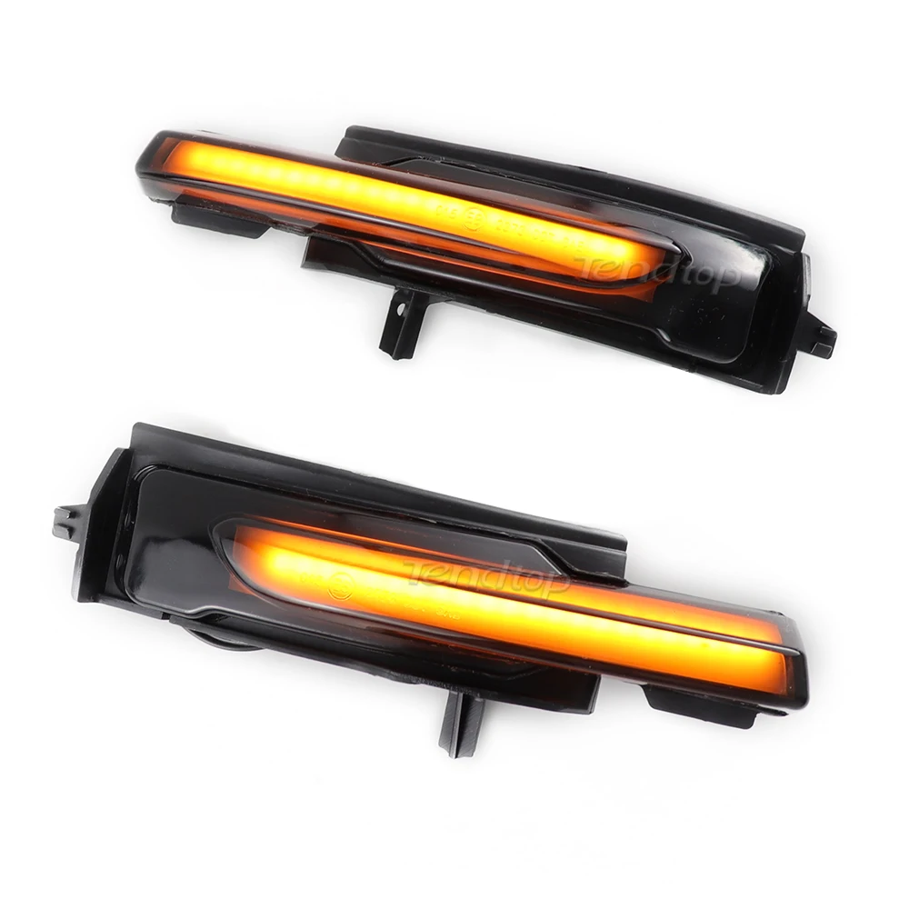 LED Dynamic Turn Signal Light For Volvo XC90 XC60 V90 S90 2016-2021 Side Mirror Indicator Blinker