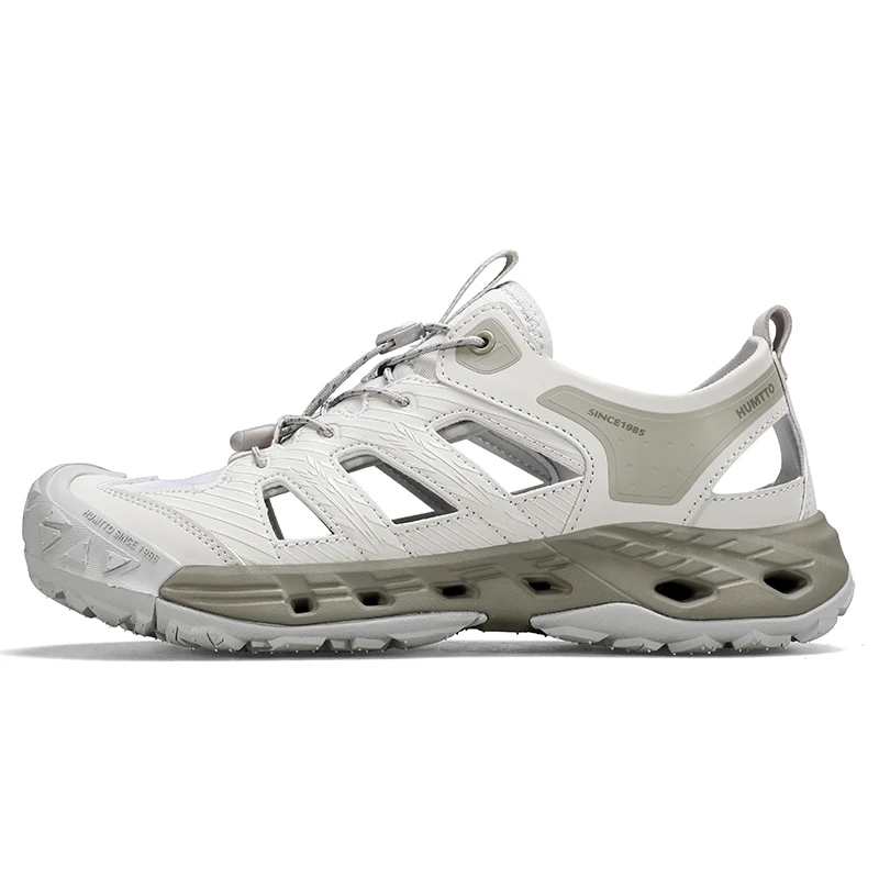HUMTTO Summer Wading Shoes for Men 2025 Breathable Mens Hiking Sandals Outdoor Water Beach Sandals Fishing Climbing Man Sneakers