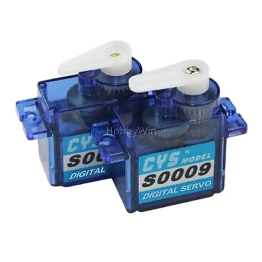 

2PCS CYS S0009D Metal Gear 10g Digital Servo for 450 Class Helicopter Model Airplane 1/18 1/10 RC Truck