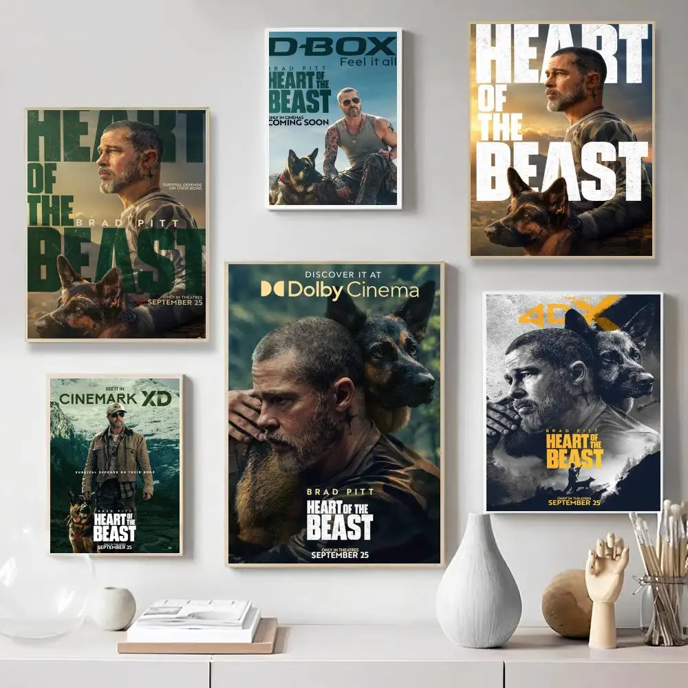 2026 Movie H-Heart of the Beast Poster Wall Art Print Poster for Bedroom Living Room Home Decor Gift Artwork