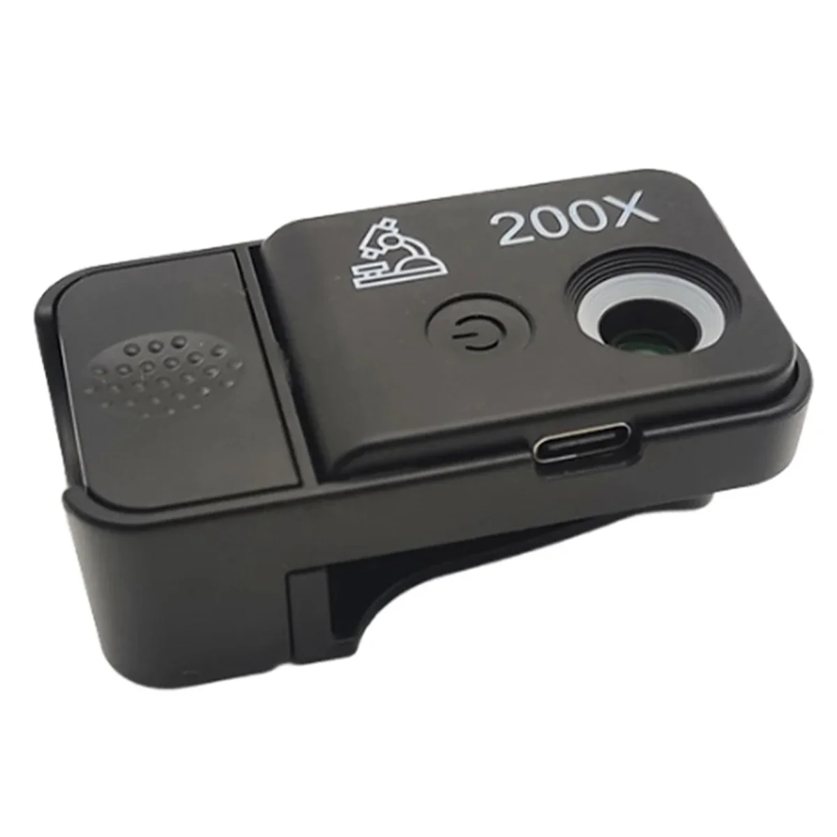 N18R New 200X Magnification Phone Mobile Macro Lens USB Mobilephone Microscope Phone Mini Pocket Microscope for Phone