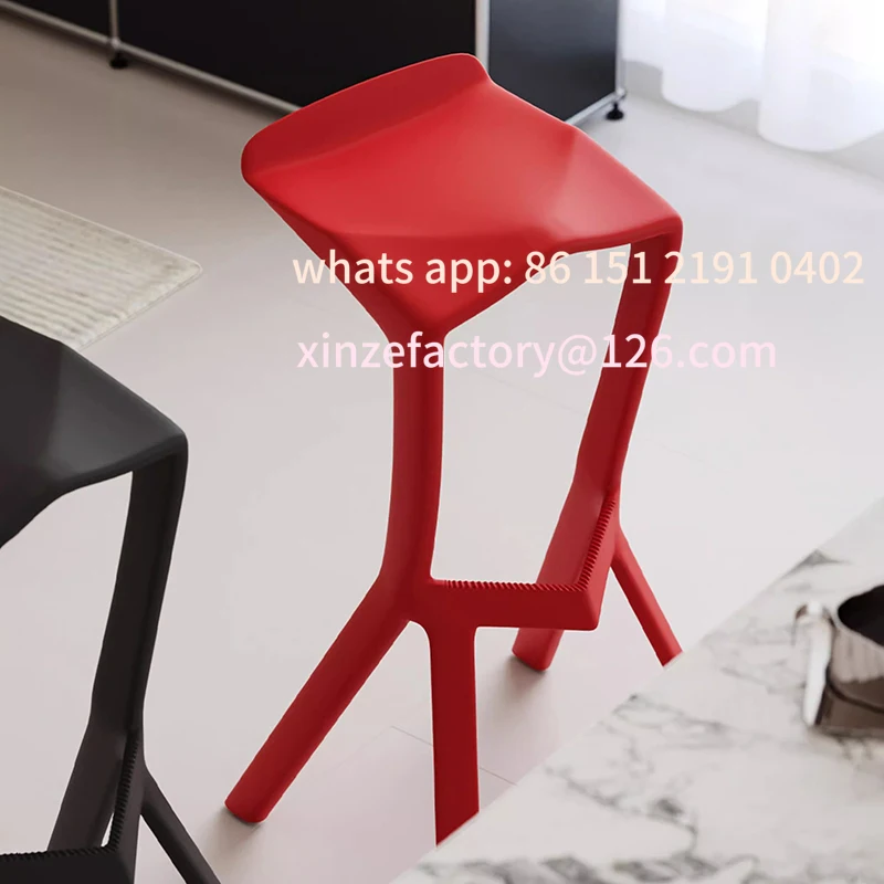 

CustomizableChair Modern Plastic Living Room Furniture Chairs High Quality Accessories Bar Chair Creative Design Dec