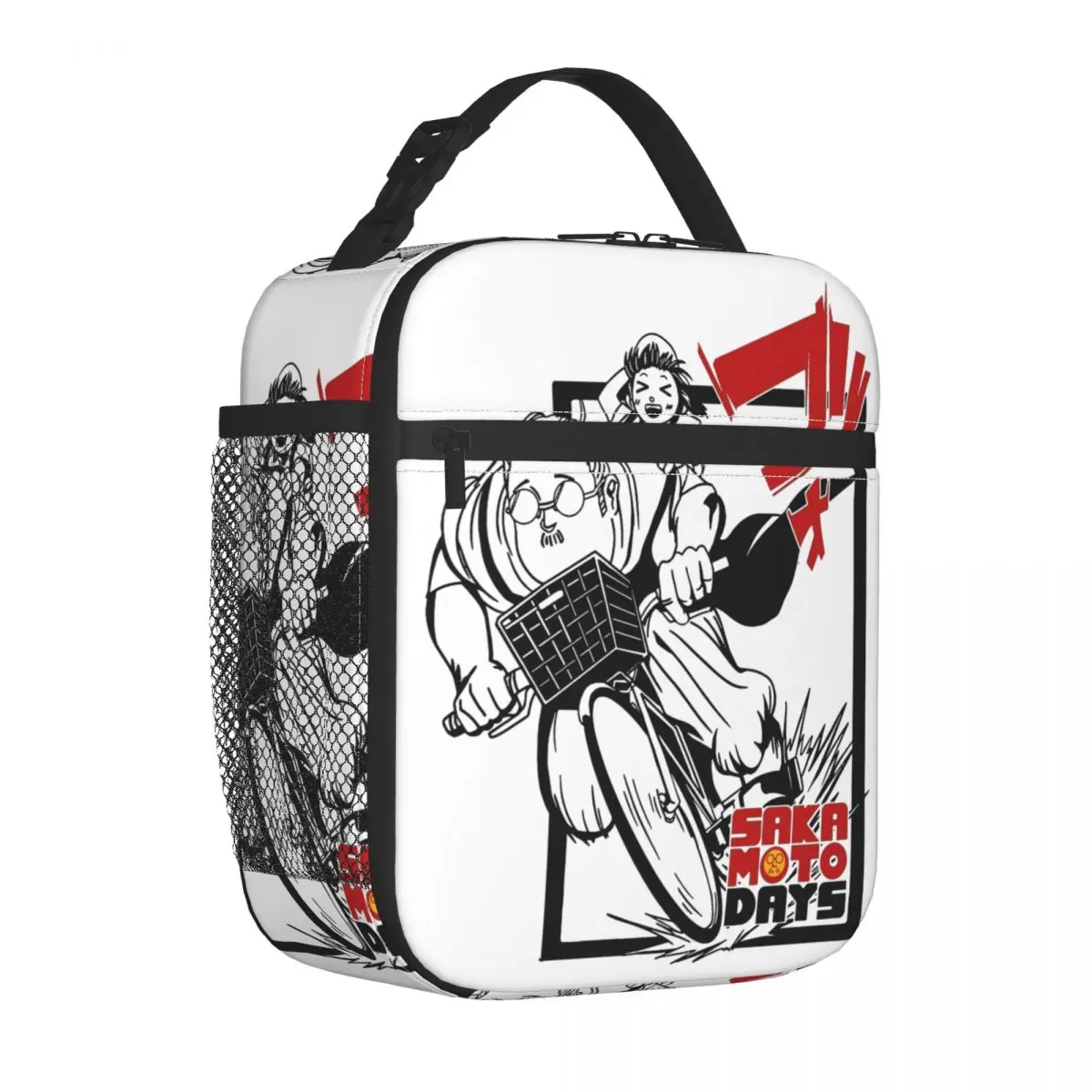 

Anime Sakamoto Days Insulated Lunch Bag Storage Food Box Reusable Thermal Cooler Lunch Boxes For Travel