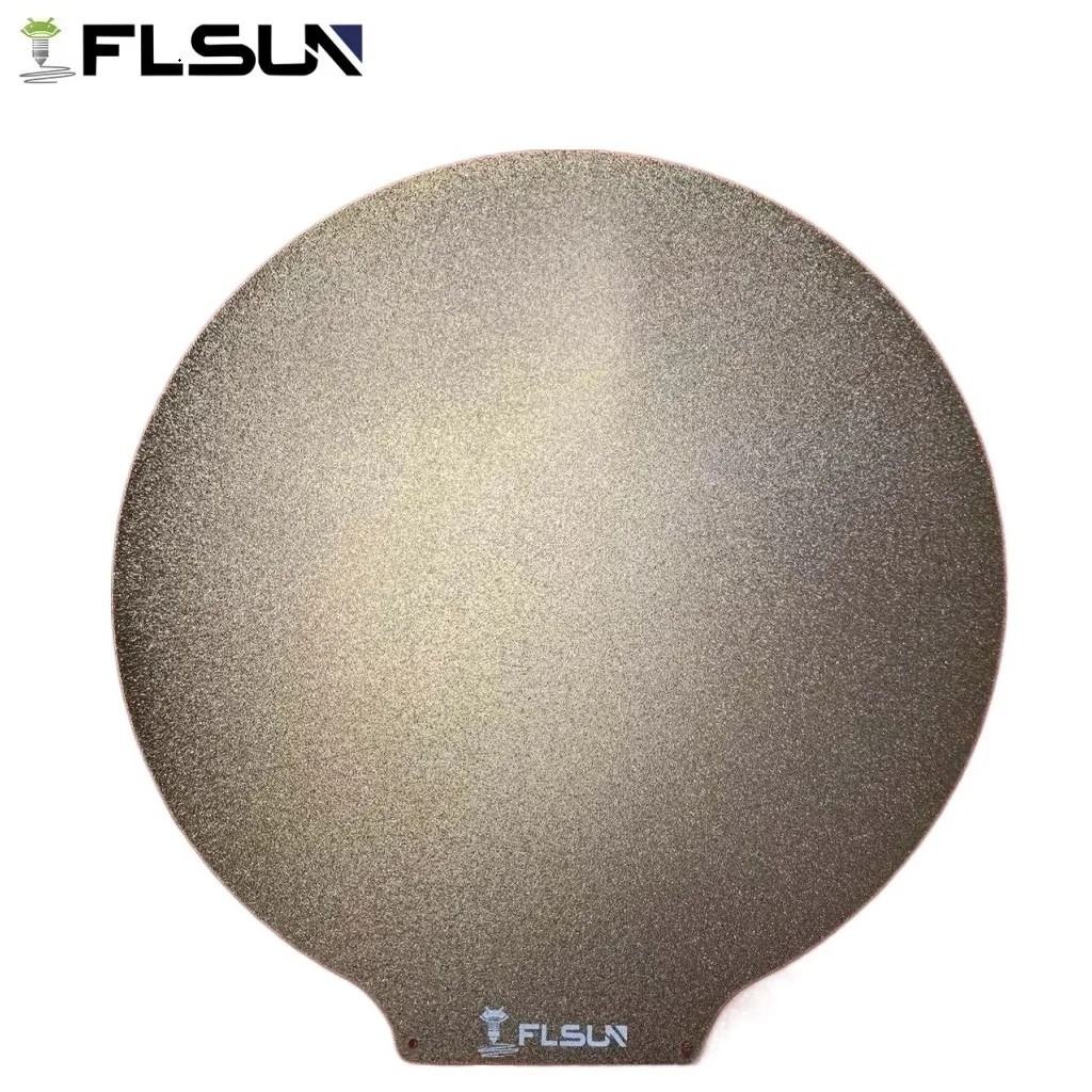 Imagem -02 - Flsun V400 Pei Placa de Aço Macio Acessórios da Impressora 3d a Versão Mais Recente 310 mm Placa de Aquecimento Peças por Atacado Fácil Tomar Modelo