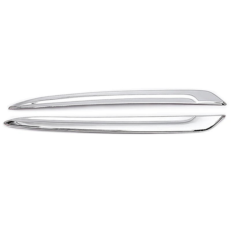 For HONDA Accord 8th 2008 2009 2010 2011 2012 Front Fog light Lamp Cover Trim Foglight Lamp Shade Frame Decoration Bumper Chrome