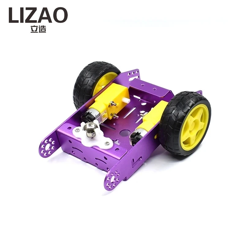 kit-de-chassi-de-carro-robo-inteligente-em-liga-de-aluminio-2wd-plataforma-educacional-diy-com-tracao-em-2-rodas-para-projetos-arduino-e-stem