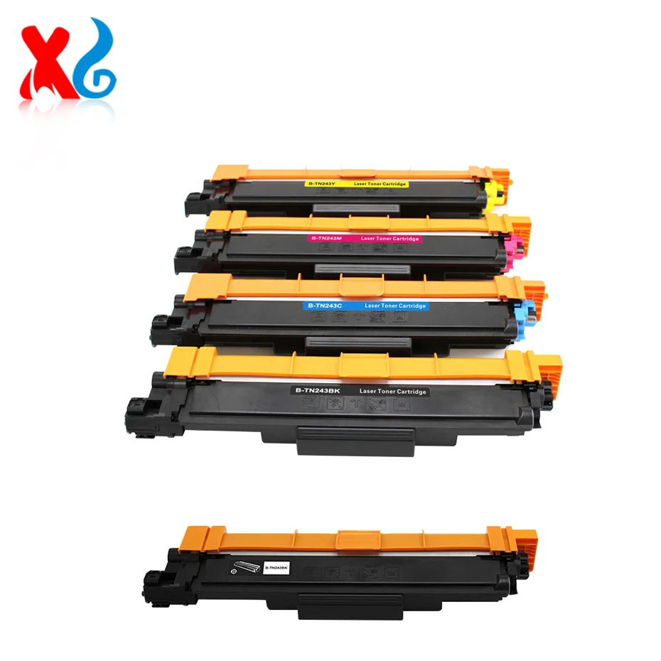 Imagem -02 - Cartucho de Toner para Irmão Hl-l3210cw Hl-l3230cdw Hl-l3270cdw Mfc L3710cw Mfc-l3730cdn Dcp-l3510cdw 1k Tn243