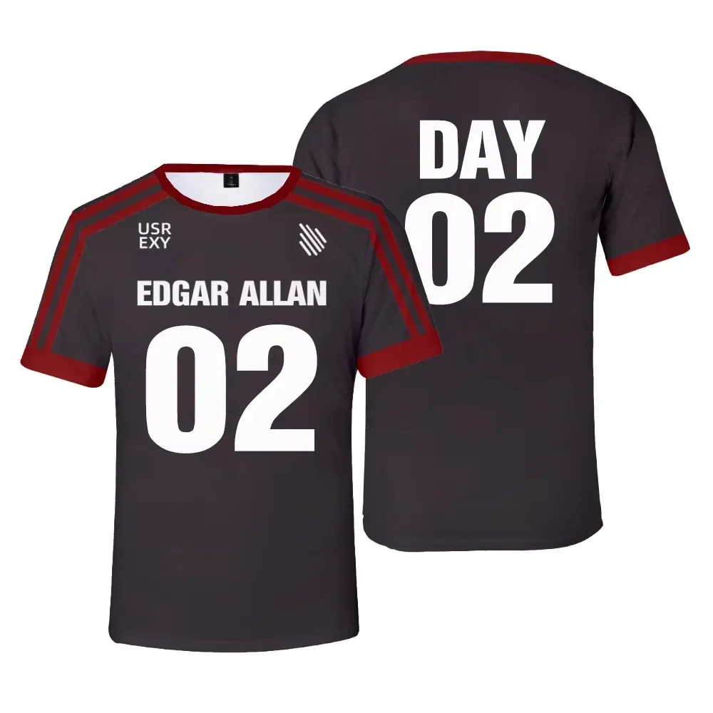 

2025 3D Printing Quick-drying Sports Loose and Comfortable Quick-drying Sweat-absorbing T-shirt