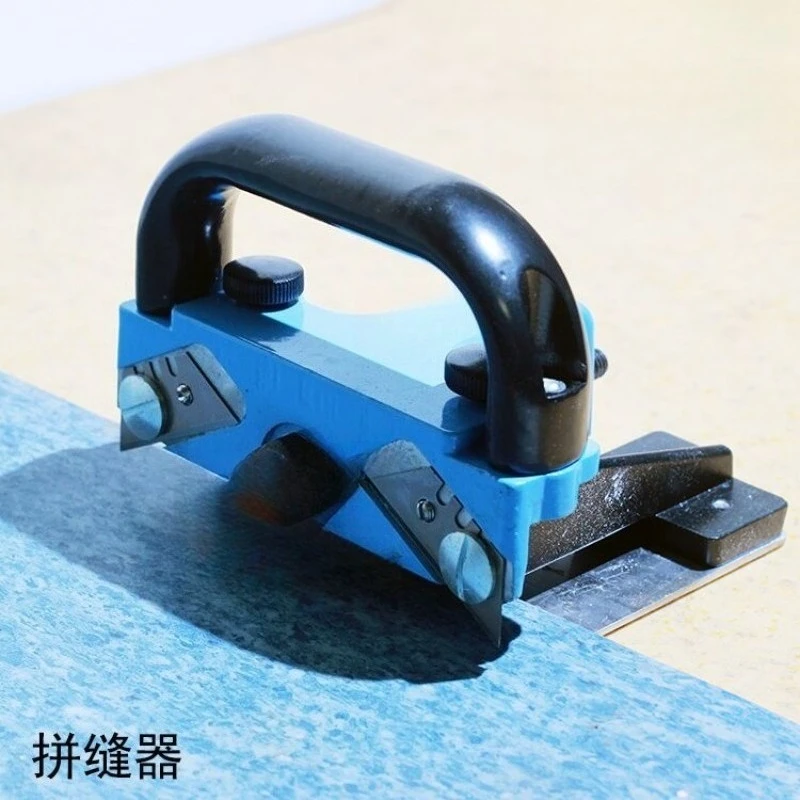 Manual PVC Floor Seam Jointer Tool Vinyl Linoleum Groove Cutter For Flooring Joint Splicing Construction