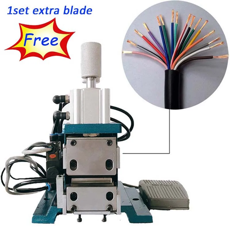Applicable to 3F Pneumatic Stripping Machine Strip till 1.5mm2 Cable Peeling Machine for Multicore Single