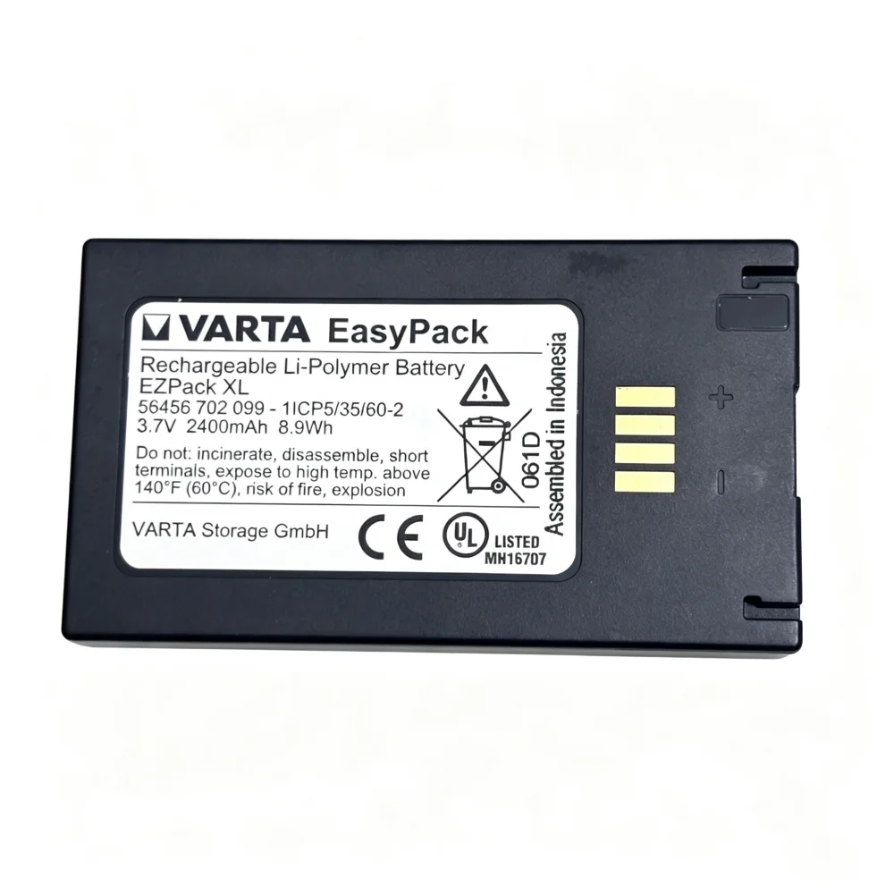 

100%Original 2400mAh 3.7V for Varta Easypack EZPack XL 56456 702 099 Renishaw XR20-W Industrial Inspection Instrument Battery