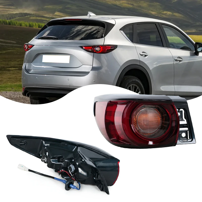 

LED Taillight Assembly For Mazda CX5 CX-5 2017 2018 2019 Turn Signal Backlight Brake Light Driving Light Warning Flashing Light