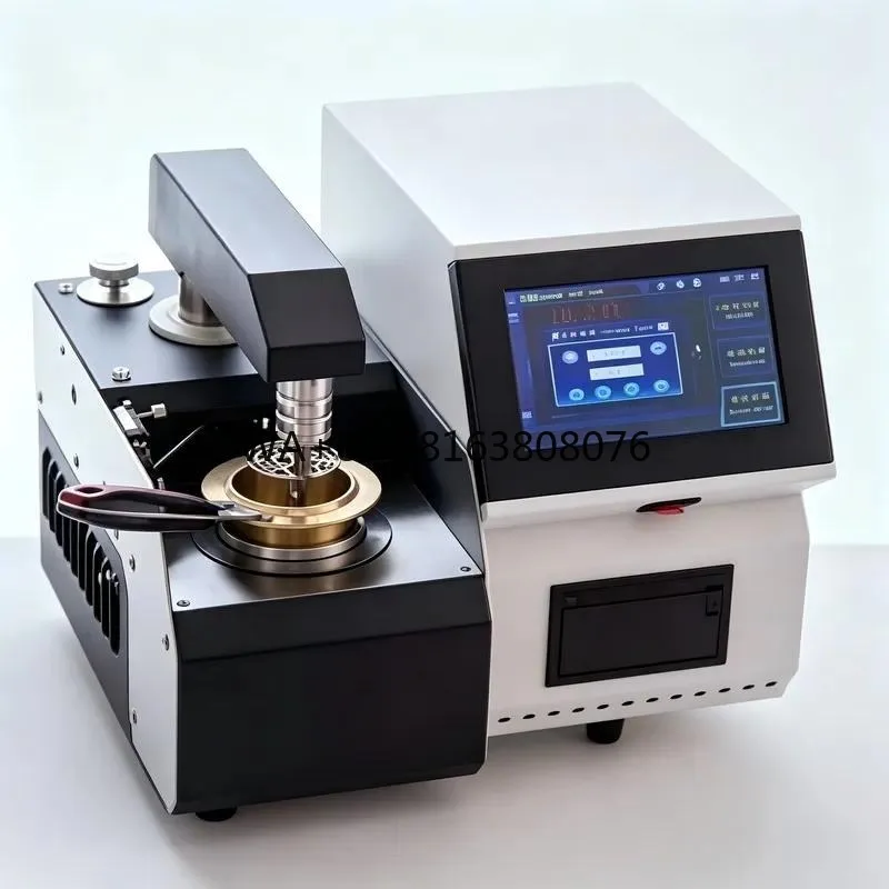 ASTM D56 Intelligent Closed Cup Flash Point Tester TAG -cclosed-cup-method True Color Touch LCD Pt100 Sensor Oicts