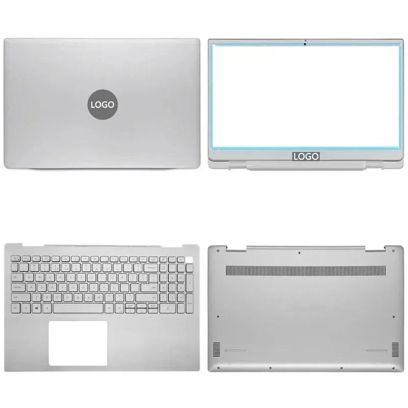 

New Original For Dell Inspiron 15 5590 5598 Laptop LCD Back Cover Front Bezel Upper Palmrest Bottom Base Case Keyboard Hinges