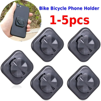 1-5PCS Bicycle Computer Bracket Back Patch Sticker For Garmin Bike Mobile Phone Computer GPS Speedometer Holder Mount Bracket