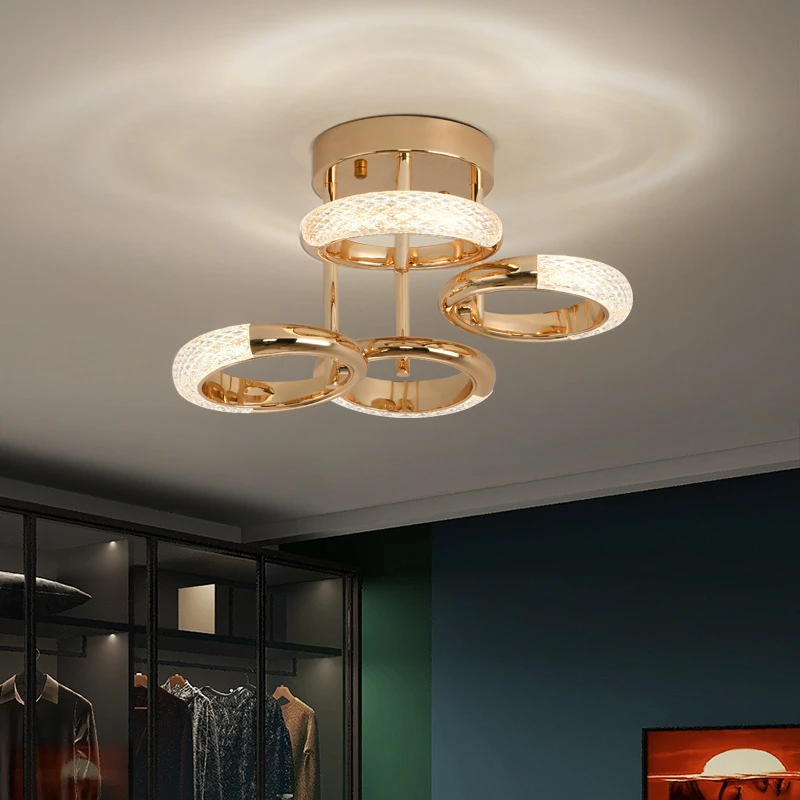 Modern Art Crystal Chandelier Fan Luxury Led Ceiling Fan Remote Control Living Dimmable Dining Room Minimalist Lighting Fixture - Image 2