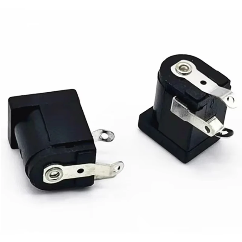 10pcs 5.5x2.1mm 3Pin DC Power Supply Connectors Jack Socket Female PCB Mount Terminal Adapter Blocks Universal socket image 5
