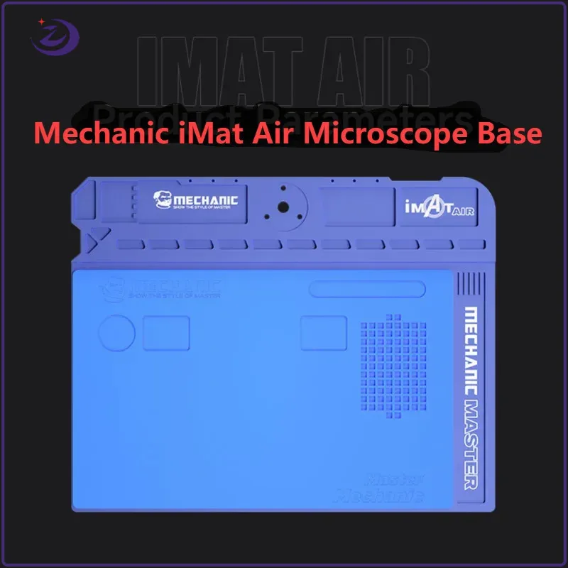 Mechanic IMat Air Aluminum Alloy Microscope Stand Base Phone Repair Platform Resistant Maintenance Mat BGA Solder Station Base