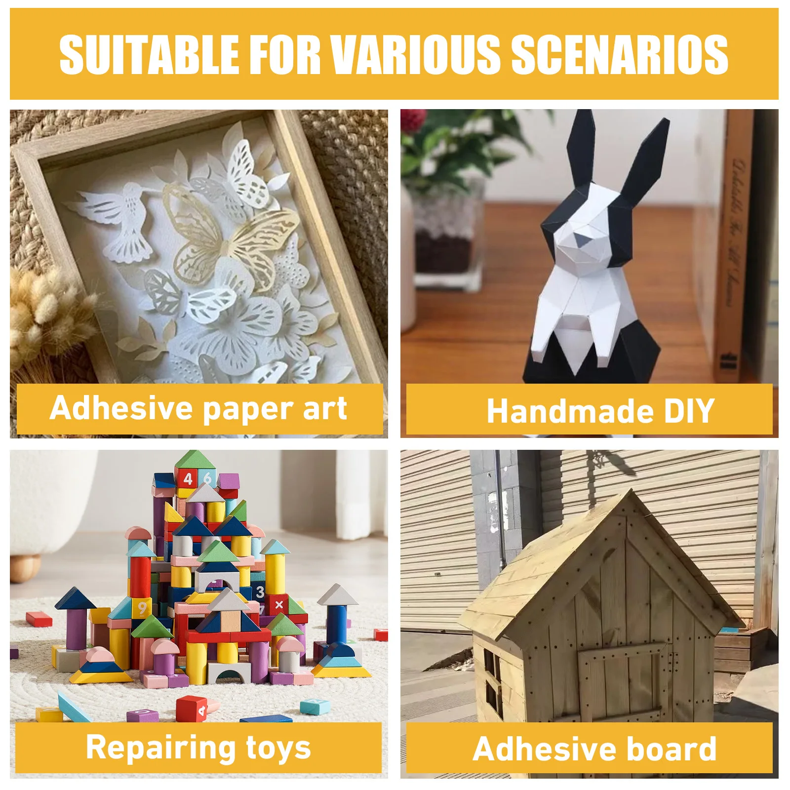 مسدس صمغ يسيح بالحرارة اللاسلكي بديل لبطارية ديوالت 18 فولت 10 قطع عصي غراء 11 مم، للحرف اليدوية والأدوات DIY (بدون بطارية) #6