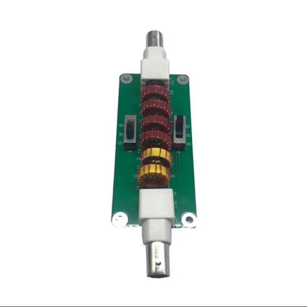 Forniture audio Filtro passa basso 20/30/40 mCW SSB LPF Frequenza 7 MHz 10 MHz 14 MHz Filtri passa microonde e RF Misurazione del test