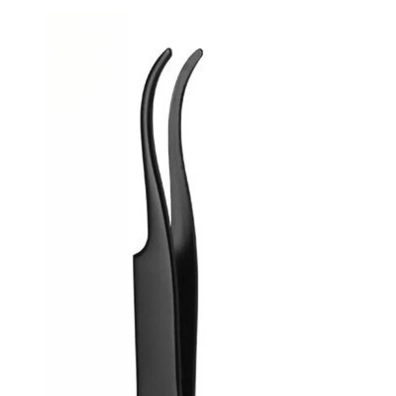 ملاقط رمش لتطعيم الرموش مشبك دولفين من الفولاذ المقاوم للصدأ لأداة مكياج متعددة الأغراض لقط دقيق