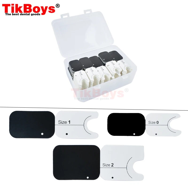 Dental Digital X-Ray Disposable Film Phosphor Image Ip Plate Dentistry Scan Sensor Barrier Envelopes Protective Paper Card