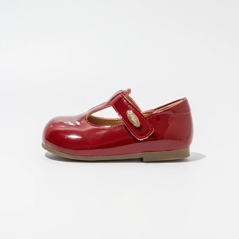 

Fashion High-quality Girls' Leather Shoes 2026 Spring New Kids Mary Jane Shoes Simple Versatile Girls' Princess Shoes Балетки