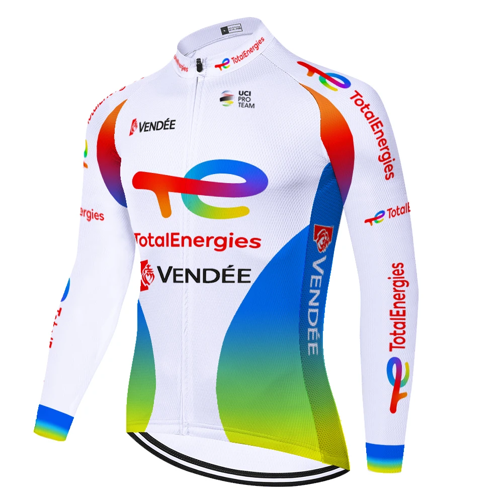 2024 total new energies Summer Spring Джерси Jersey Ciclismo Maillot Ciclismo Hombre Maillot Ciclismo Ciclismo Cycling Jersey