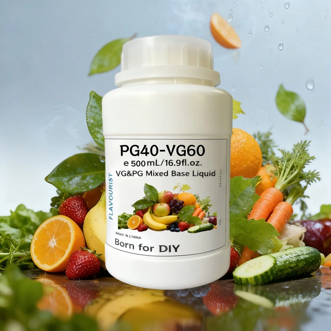 Diyvape 500ml 1 Liter Pg Vg Base Mixed Propylene Glycol And Vegetable Glycerine 500ml In Bottle view 4