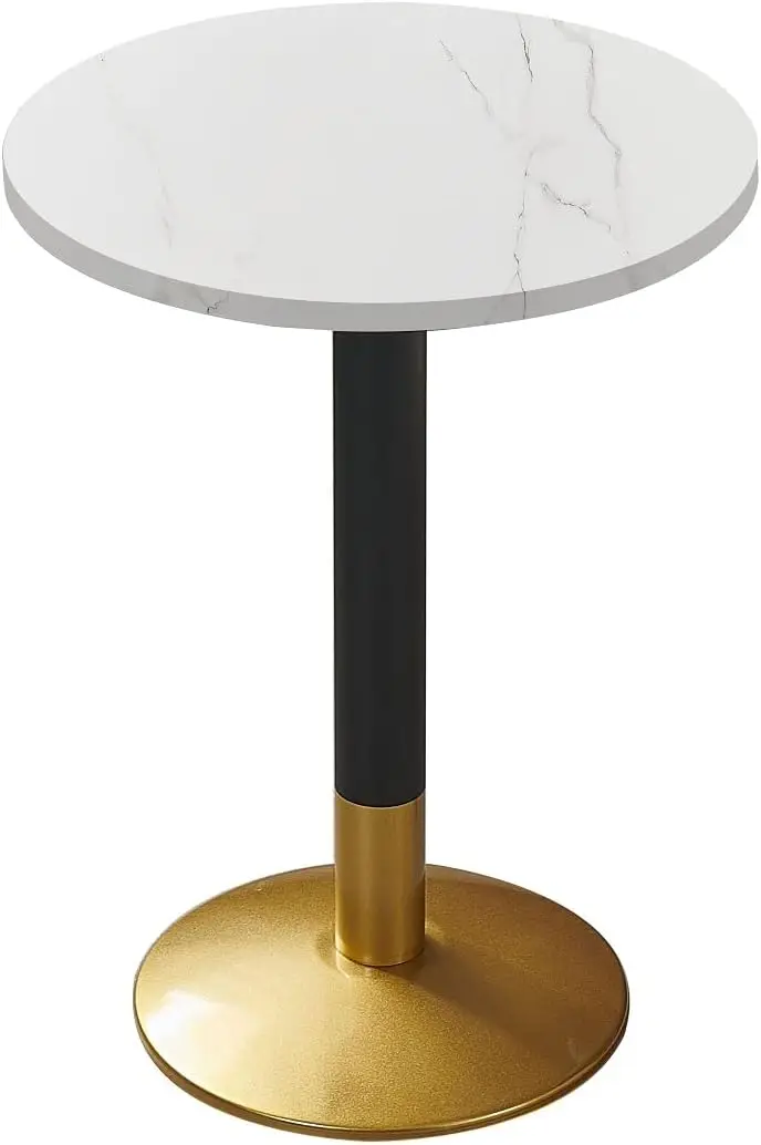 Round Coffee Table Gold Coffee Table Wooden Coffee Table Side Table Round Small Wood End Table With Modern Style Wooden