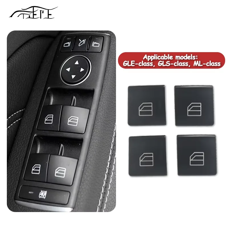 Car Window Switch Button Electric Control Assembly For Mercedes For Benz GLE GLS ML Class W166  W292 2012-2019 Accessories ABS