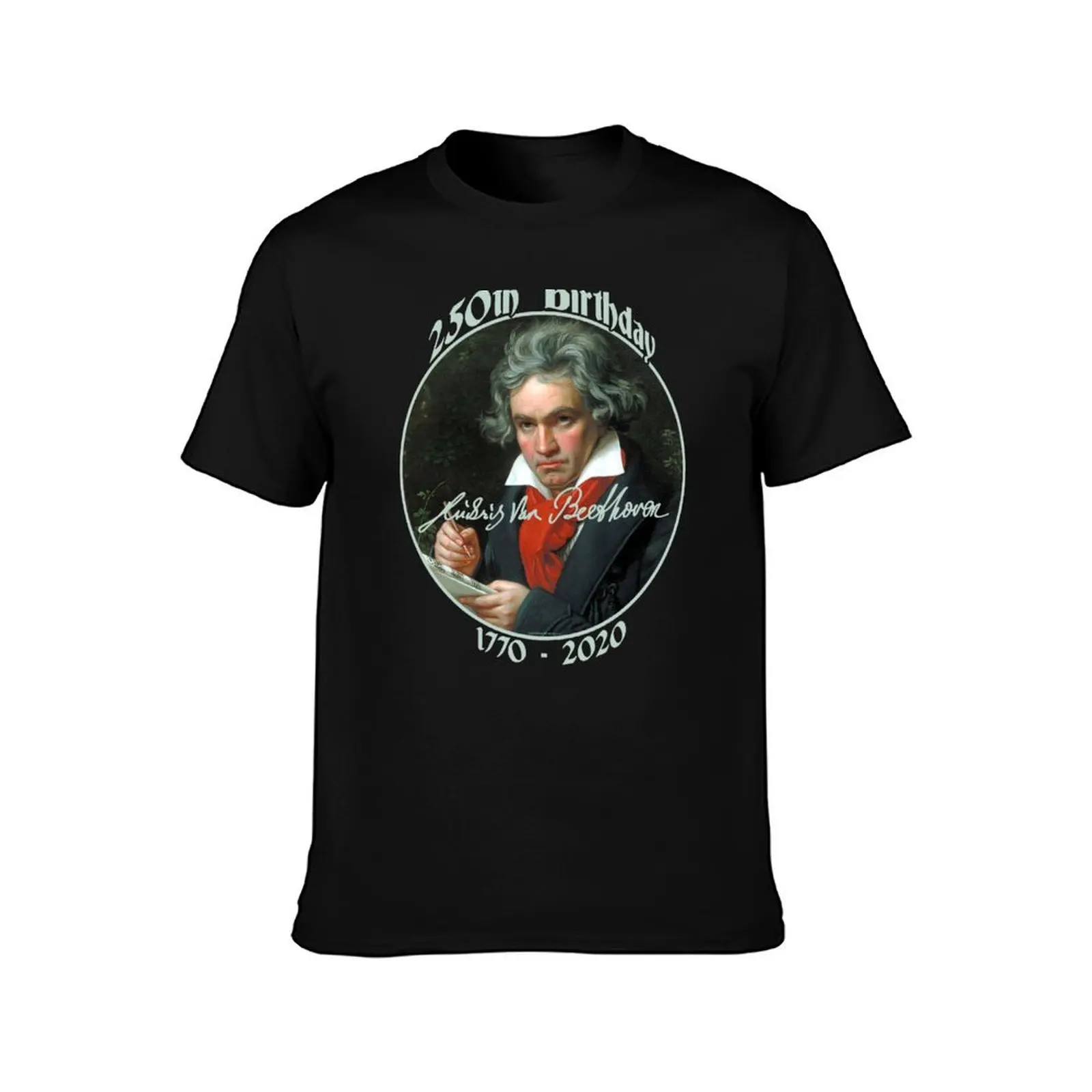 Ludwig van Beethoven 250th Birthday (pt) T-Shirt Work Casual Loose Fit T-Shirt