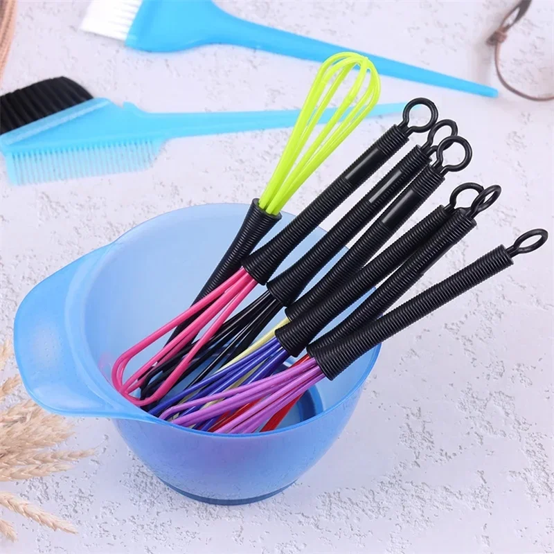 Pro Salon Hairdressing Cream Whisk Hair Color Mixer Stirrer Hair Dyeing Brush Mini Hairs Color Mixer Brushes Hair Styling Tools