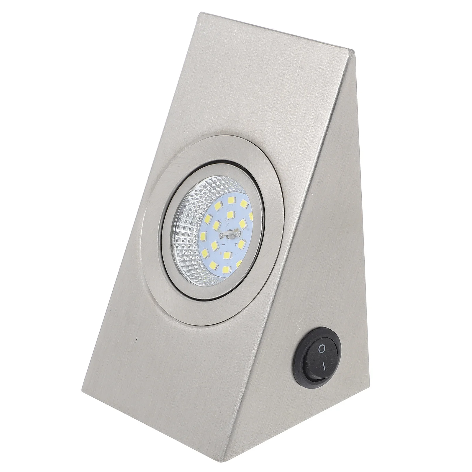 

Stainless Steel Cabinet Light LED Recessed for Kitchen Wine Cabinet Bright White Easy Install Home Office Wall Lights