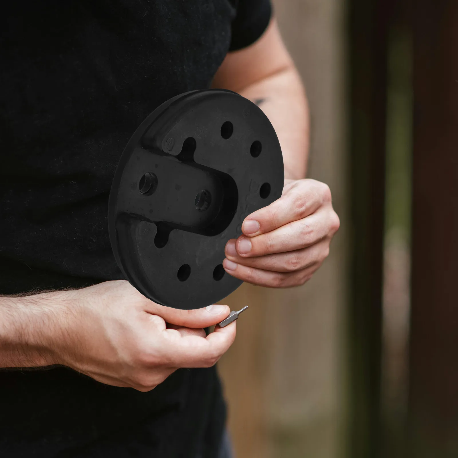 

Комплект из 4 утяжелителей для напольных ламп: Утяжеленная основа для ламп на штанге, повышающая устойчивость и безопасность, сменный противовес для ламп.