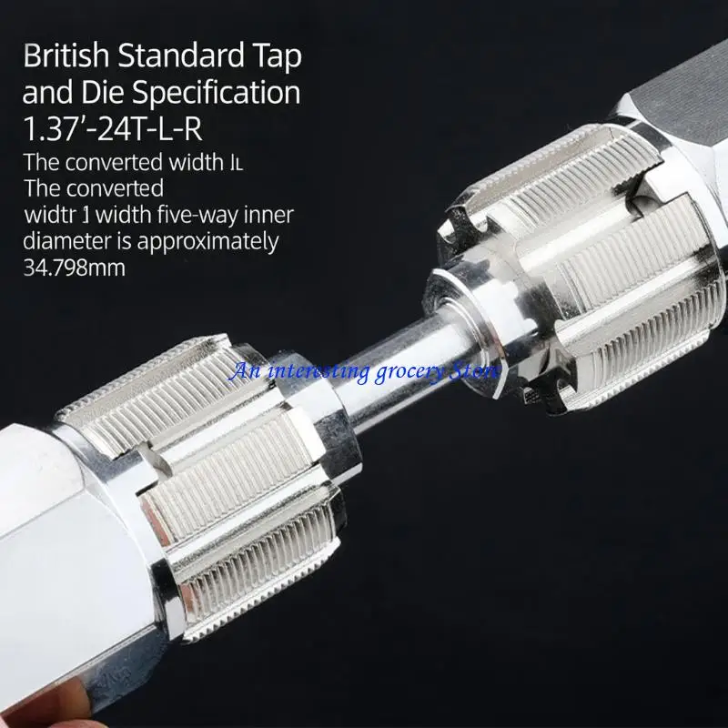 652D Bicycles Bottom Bracket Thread Tapping Tool Cycling Maintenance Tool Enduring