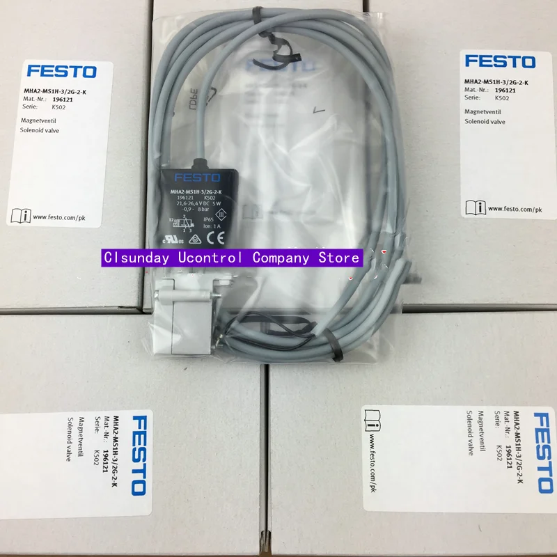 

new original FESTO solenoid valve MHA2-MS1H-3/2G-2-K 196121